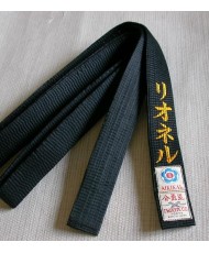 Cinturón de hakama de bordado