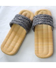 KARUBE Raffia sandal SEIGAIHA