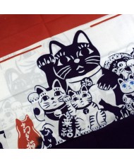 Tenugui-NEKO TEMANEKI