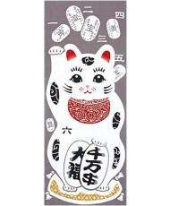 Tenugui-Maneki Nyanko