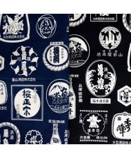 Furoshiki Etiquettes saké japonais