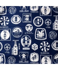 Furoshiki Etiquettes saké japonais