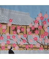 KOBUROSHIKI TAMA with plum blossoms