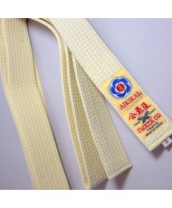 Aikido Belt - Iwata white & off-white